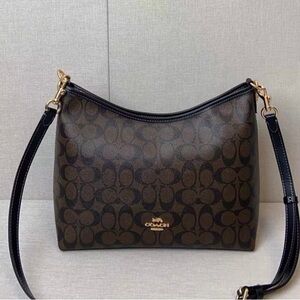 Coach wandering bag laurel black coffee color